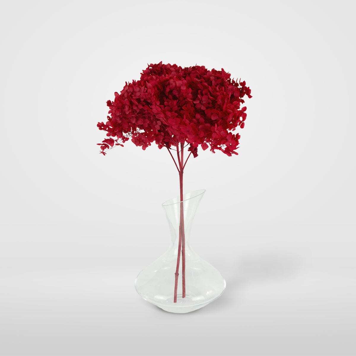 Red Hydrangea Bouquet