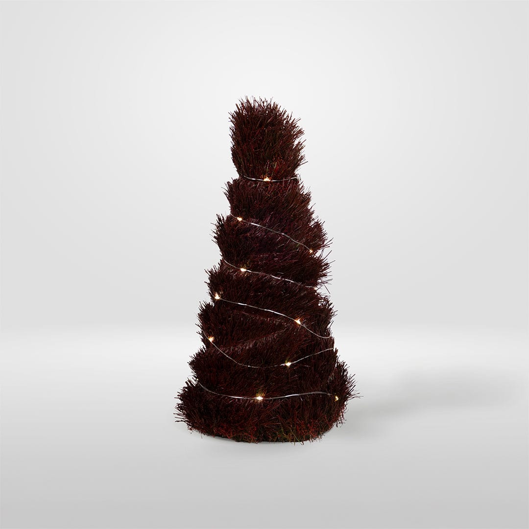 Roter Weihnachtsbaum