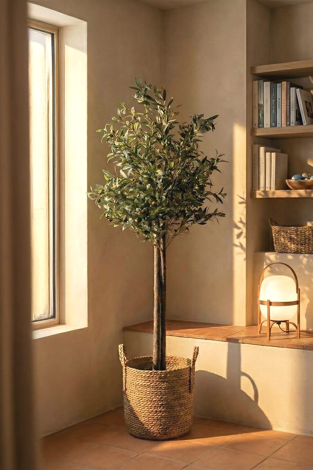 Kunstpflanze Mediterraner Olivenbaum