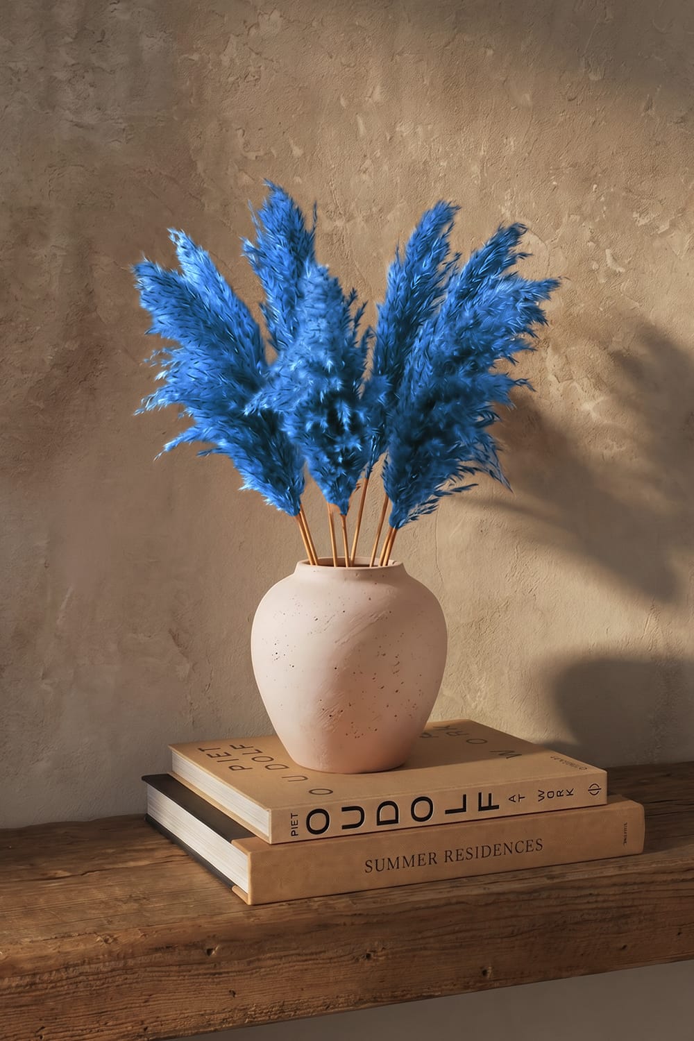 Bouquet de Pampa Bleu