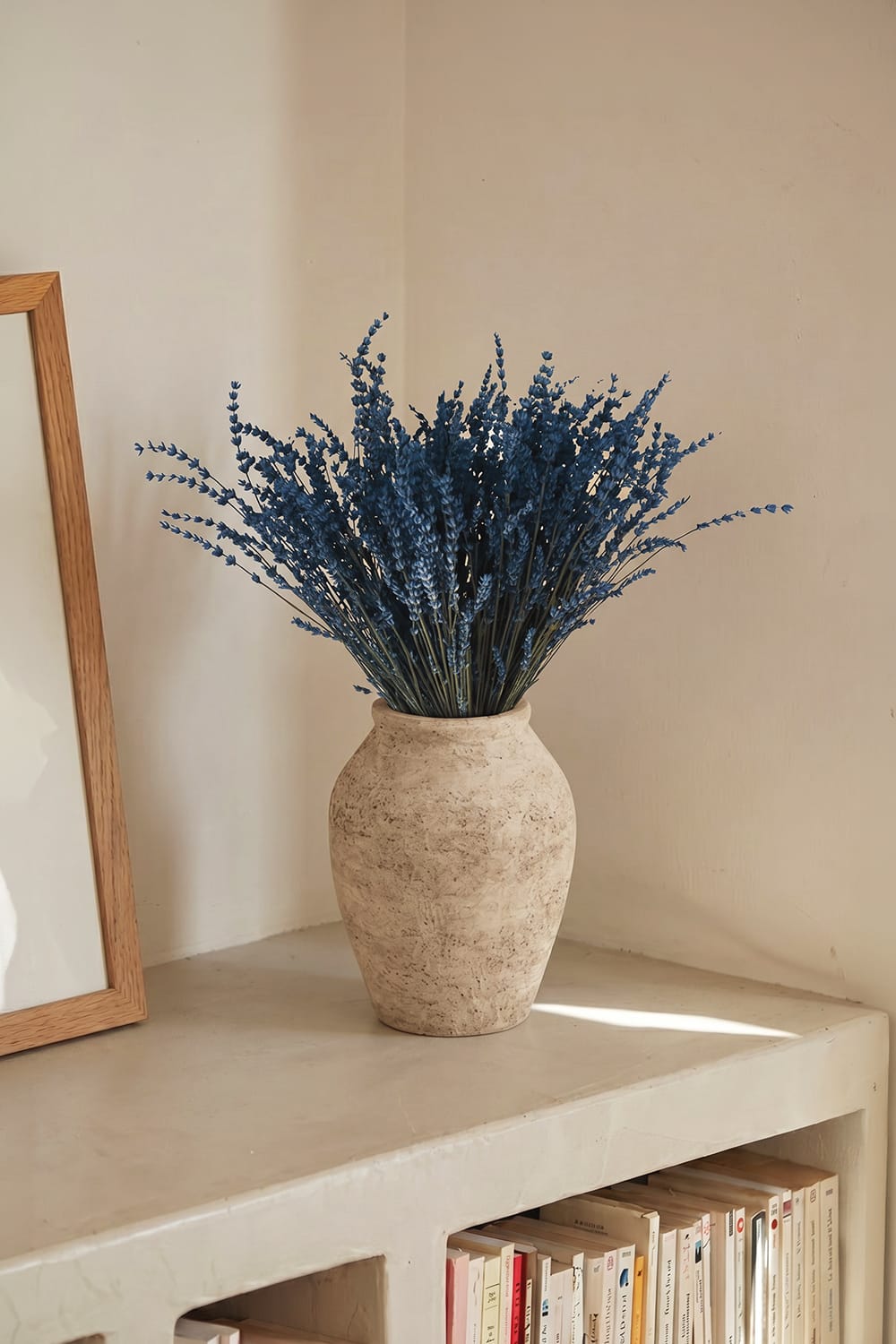 Mazzo di lavanda blu