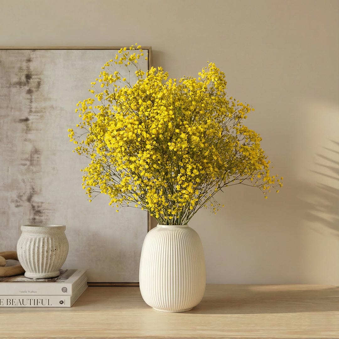 Mazzo di gypsophila gialla