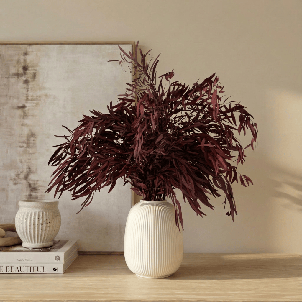 Ramo Eukalyptus Nicholli Granatrot