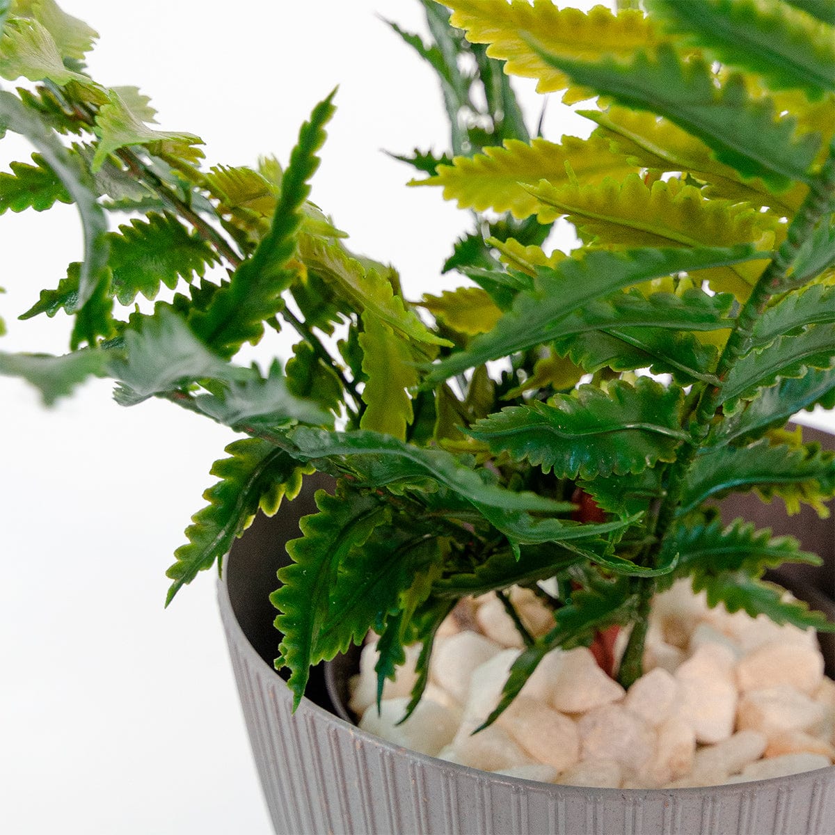 Artificial fern mini plant
